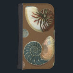 Kakao-Muschel Galaxy S4 Geldbeutel Hülle<br><div class="desc">Holen Sie sich dieses einzigartige stonengewaschene rote und blaue Muschelbild von Conch auf Ihrem nächsten Produkt. Dieser phantastische Kakaohintergrund dieser beiden einzigartigen Muscheln. Nimm den Strand mit,  wohin du auch gehst.</div>