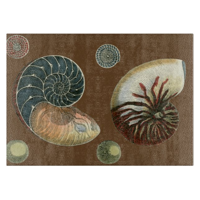 Kakao-Muschel Schneidebrett (Vorderseite)