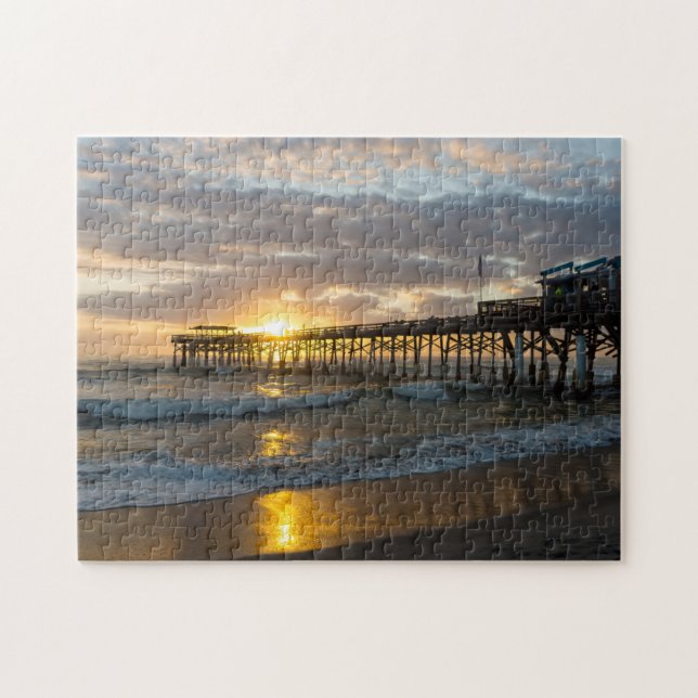Kakao-Pier 1. Sonnenaufgang 2017 Puzzle (Horizontal)
