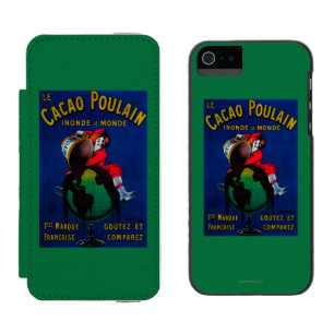 Kakao Poulain Vintages PosterEurope Incipio Watson™ iPhone 5 Geldbörsen Hülle