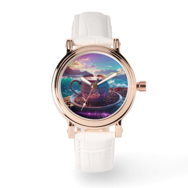 KAKAO-UHR ARMBANDUHR (Vorderseite)