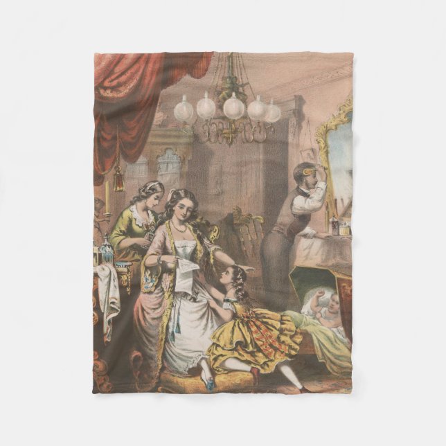 Kakaoglyzerin von Hovey, Circa 1860 Fleecedecke (Vorderseite)