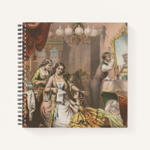 Kakaoglyzerin von Hovey, Circa 1860 Notizbuch