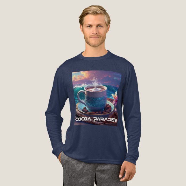 KAKAOPARADIES Tri-Blend SHIRT (Volle Vorderseite)