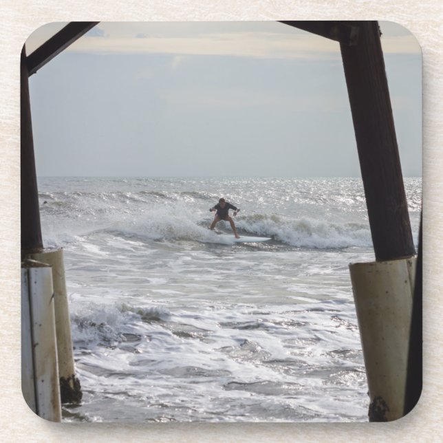 Kakaosurfen Getränkeuntersetzer (Vorderseite)