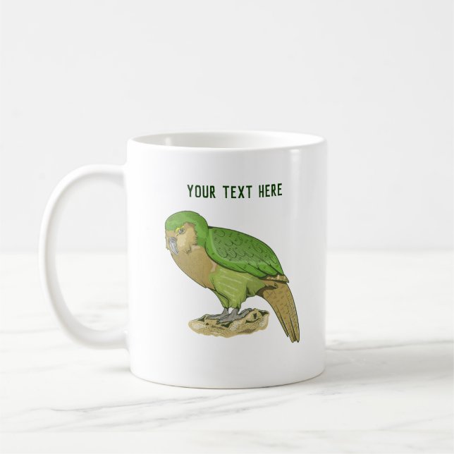 Kakapo-Abbildung Kaffeetasse (Links)