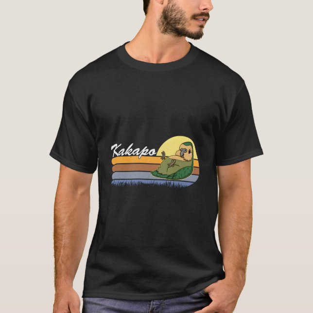 Kakapo Birds Biologin Birdwatchig Ornithologin T-Shirt (Vorderseite)