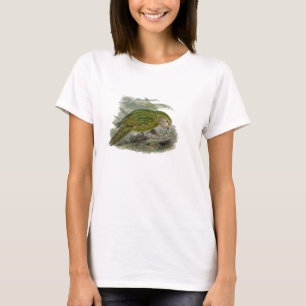 Kakapo Grüner Papagei, seltene Vogeltäuschung T-Shirt