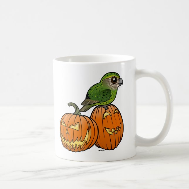 Kakapo Halloween Tasse (Rechts)