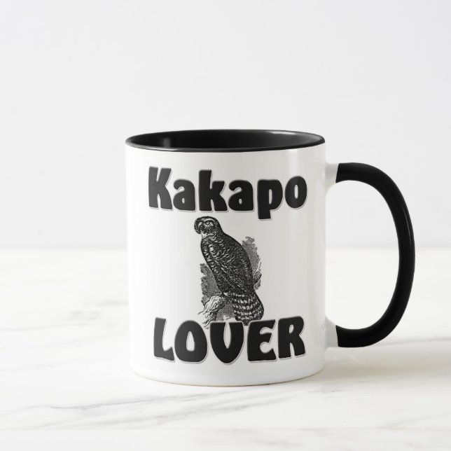 Kakapo-Liebhaber Tasse (Rechts)