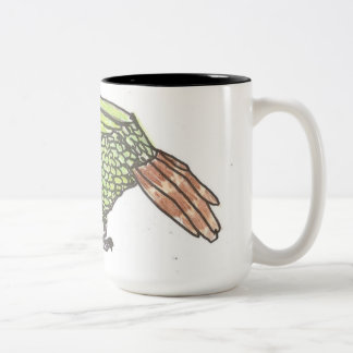 Kakapo-Tasse Zweifarbige Tasse