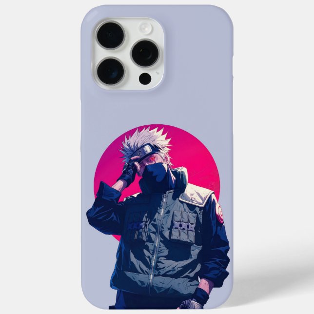 Kakashi Hatake Neon-Ninja Case-Mate iPhone Hülle (Rückseite)
