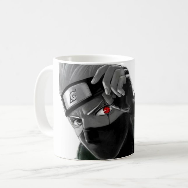 Kakashi Kaffeetasse (Vorderseite Links)