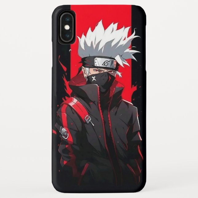 Kakashis brutaler Entschluss: Dynamic Ninja Case-Mate iPhone Hülle (Rückseite)