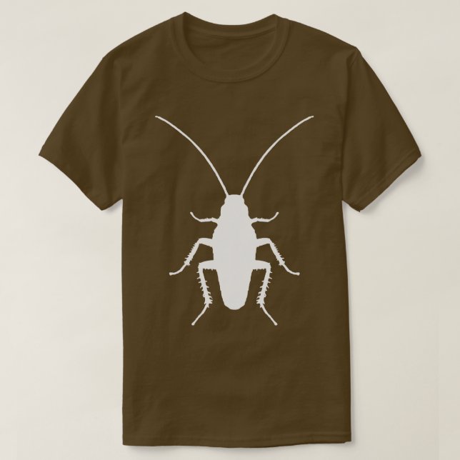 Kakerlaken-Insekt-Entomologe T-Shirt (Design vorne)