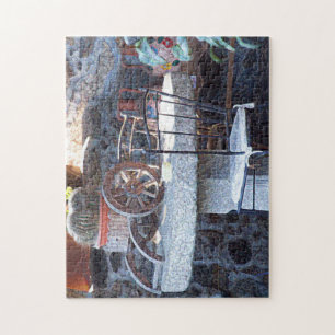 Kakteen an einer Stone-Tabelle Puzzle