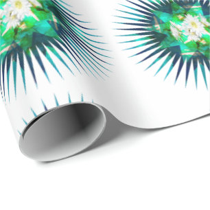 Kakteen-Blume Kaleidoskop-Effekt, Geschenkpapier
