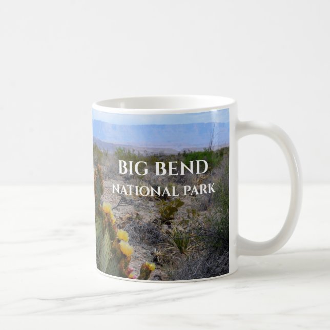 Kakteen, Blüten, Big Bend Kaffeetasse (Rechts)