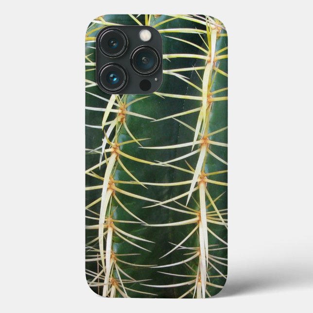 Kakteen botanischer Grüner Case-Mate iPhone Hülle (Rückseite)