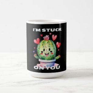 Kakteen, die ich dir anhebe kaffeetasse