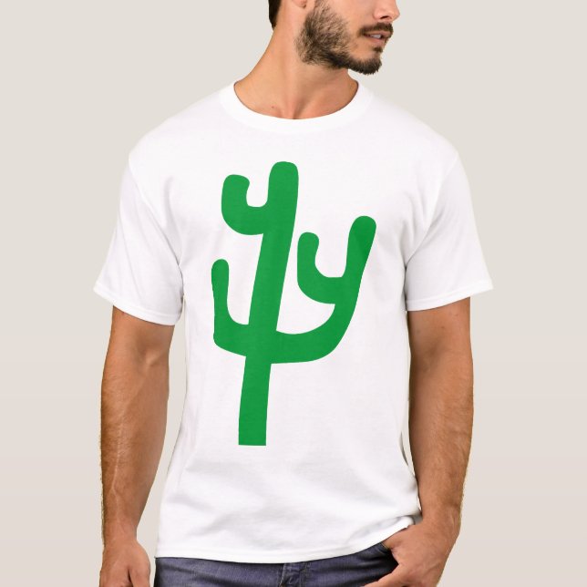Kakteen - Grün T-Shirt (Vorderseite)