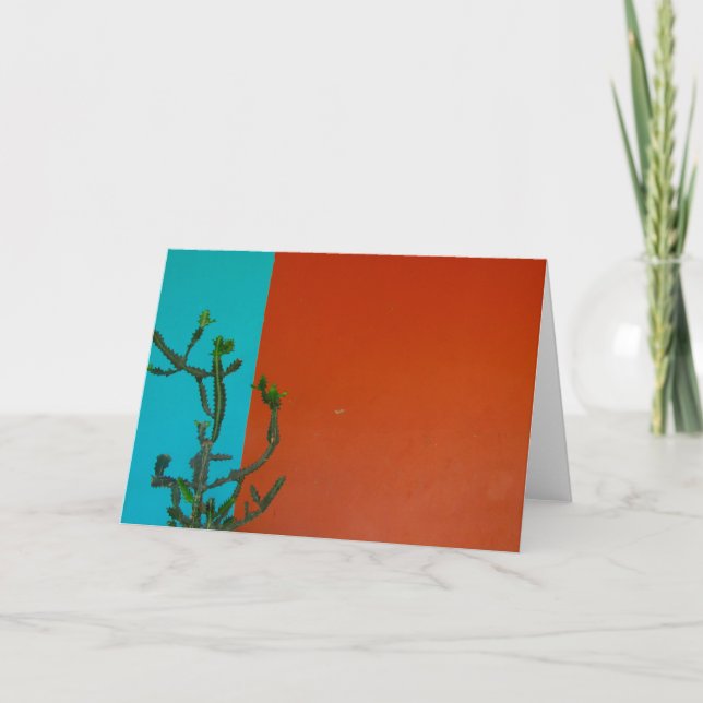 Kakteen Karte (Vorderseite)