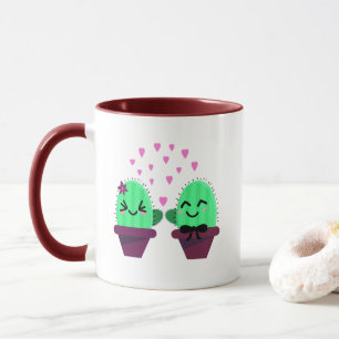 Kakteen-Liebe Tasse