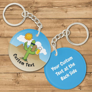 Kakteen mit Bierbeere-Schlüsselanhänger Schlüsselanhänger