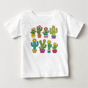 Kakteen, niedliche baby t-shirt