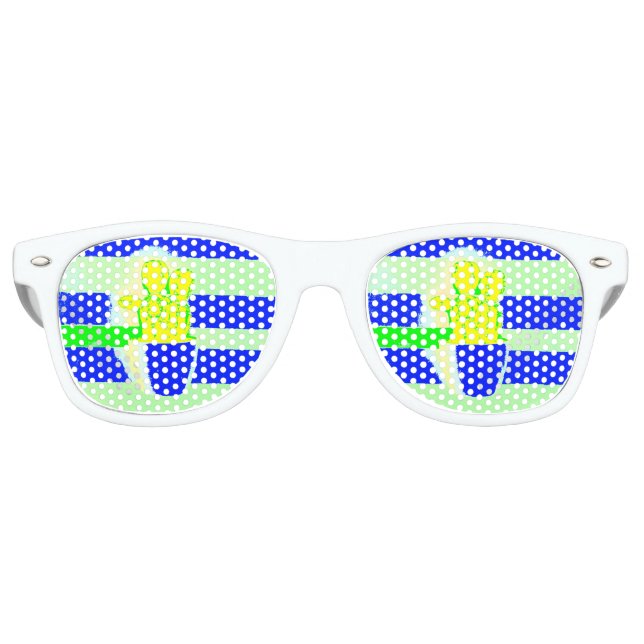 Kakteen Partybrille (Vorderseite)