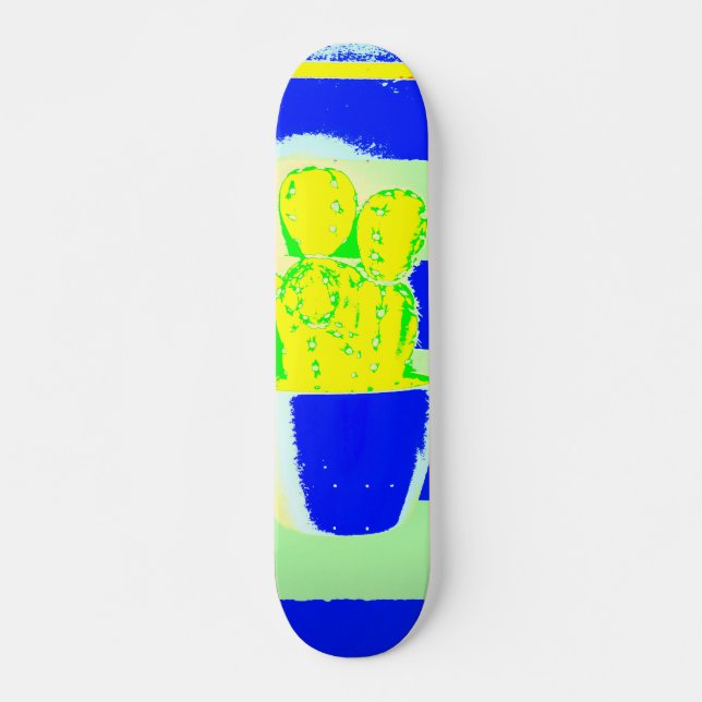 Kakteen Skateboard (Vorne)