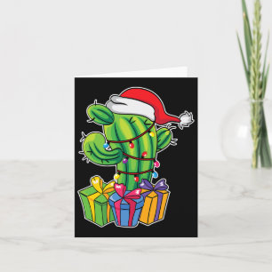 Kakteen Tree with Presents - Mexikanische Weihnach Karte