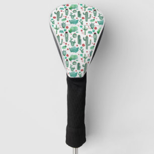 Kakteen und Ladybug-Muster - Golf Headcover