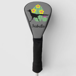 Kakteen und Roadrunner Golf Headcover