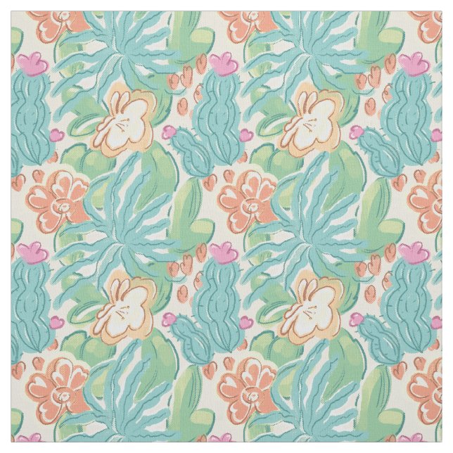 Kakti Stoff (Muster)