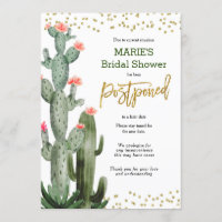 Kaktus Aufschiebung Einladung