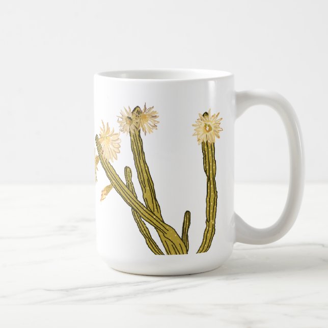 Kaktus-Blume Kaffeetasse (Rechts)