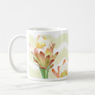 Kaktus-Blume u. -orchidee Tasse
