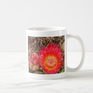 Kaktus-Blumen-Foto Südwest-Wüstenblume Tasse