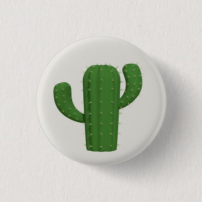 Kaktus Button (Vorderseite)