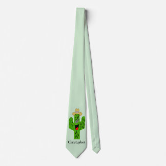 Kaktus Design Personalisiert Krawatte
