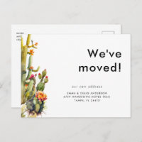 Kaktus, die wir bewegt haben