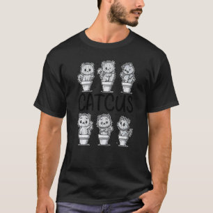 Kaktus Frauen Männer Kaktus Katze Pflanze Kaktus P T-Shirt
