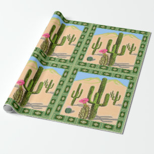 Kaktus Geschenkpapier