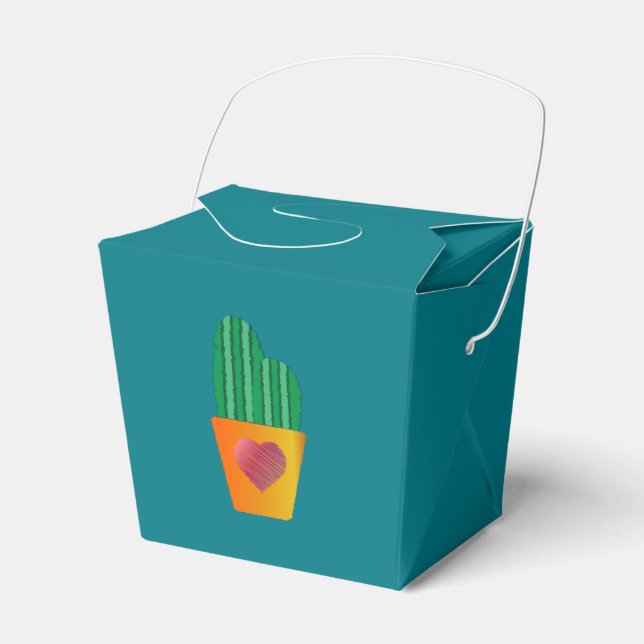 Kaktus Geschenkschachtel (Vorderseite)