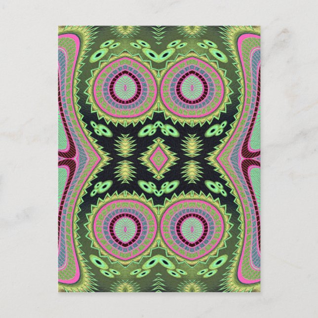 Kaktus-Liebe Postkarte (Vorderseite)