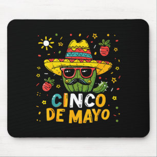 Kaktus - Lustiger Cinco De Mayo Männer Frauen Mexi Mousepad