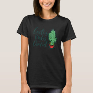 Kaktus macht perfekte süße Pflanze Gartenarbeit 5 T-Shirt
