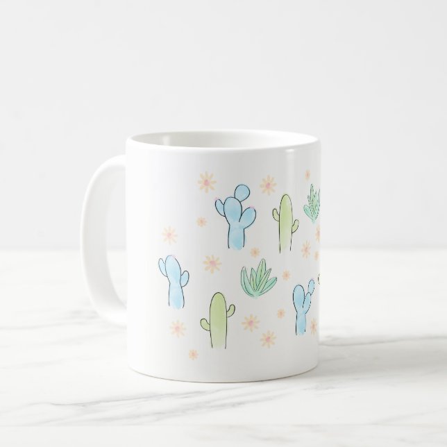 kaktus mood tasse (Vorderseite Links)