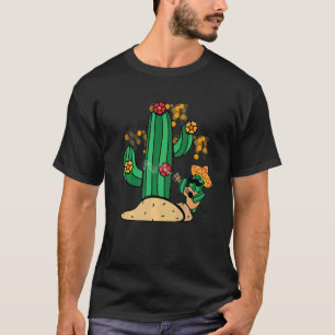 Kaktus Musik singende Gitarre Sombrero Mexicano De T-Shirt